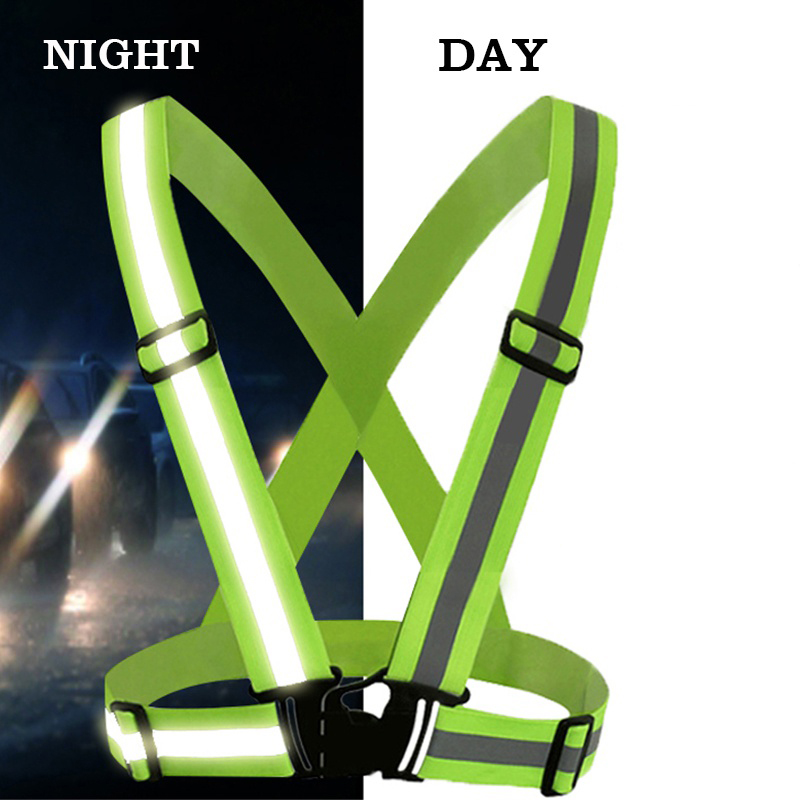 Reflective Vest Cycling - Reflektierende Sicherheitsweste - Hochsichtbare Weste mit