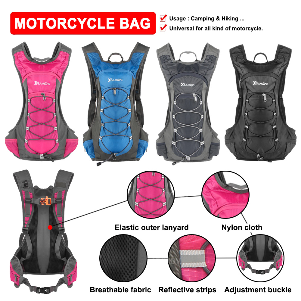 Cycling Journey - Motorrad Rucksack Reise Lagerung Rucksack Camping
