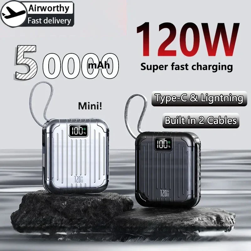 Usb Charger Dynamo - 50000 mAh Mini Compact Praktische PowerBank