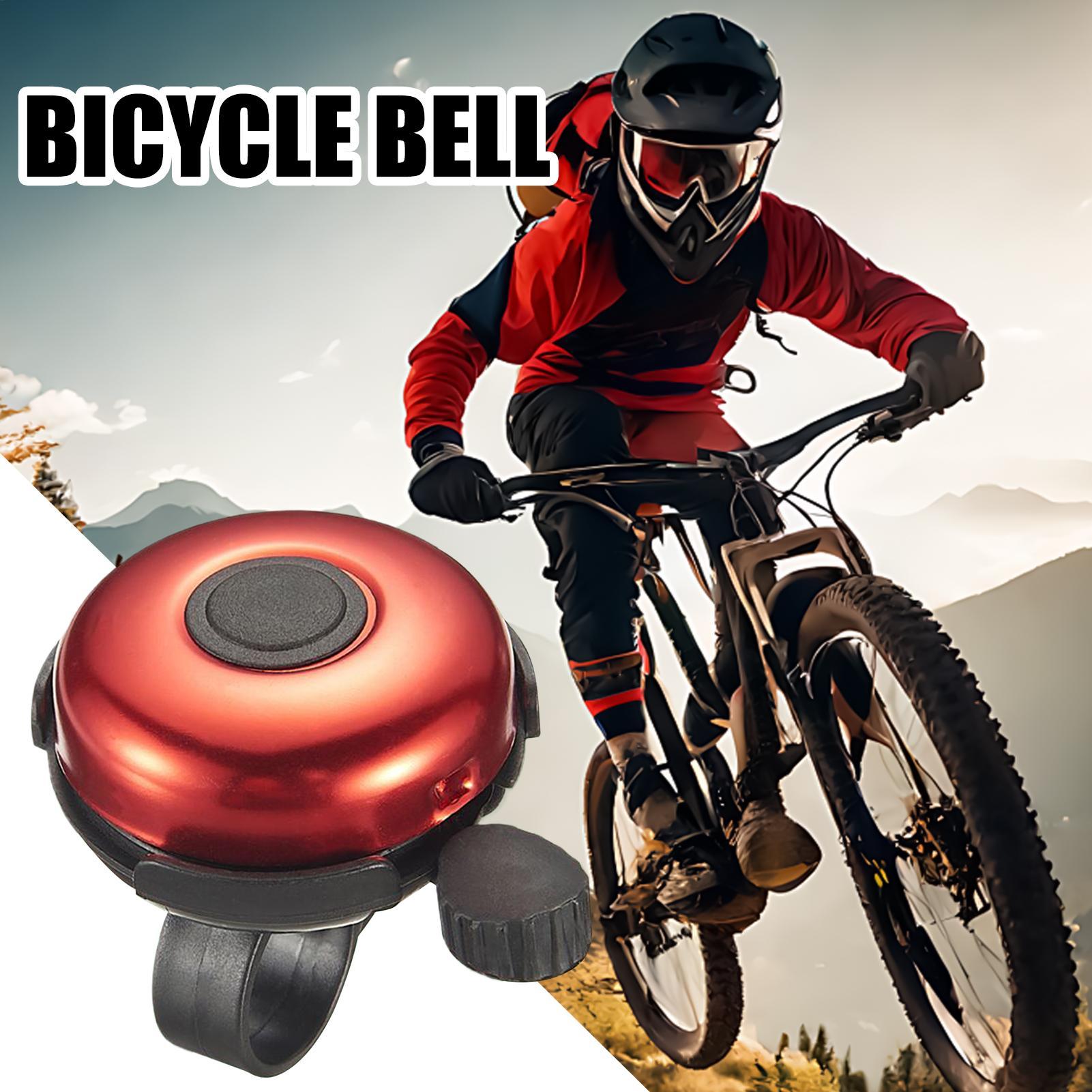 Bell Handlebar Ring - 100dB Laute Fahrradklingel, Universelle Legierungs-Fahrradglocke für