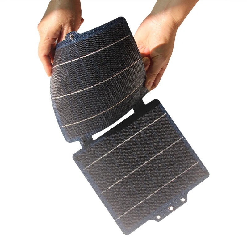 Usb Charger Dynamo - 10W 5V faltbares Solarladegerät ETFE USB-C/USB