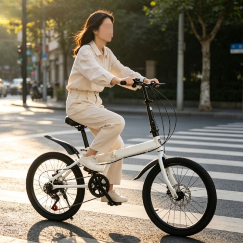 Cycling In City - Klappfahrrad 20 Zoll für Herren und