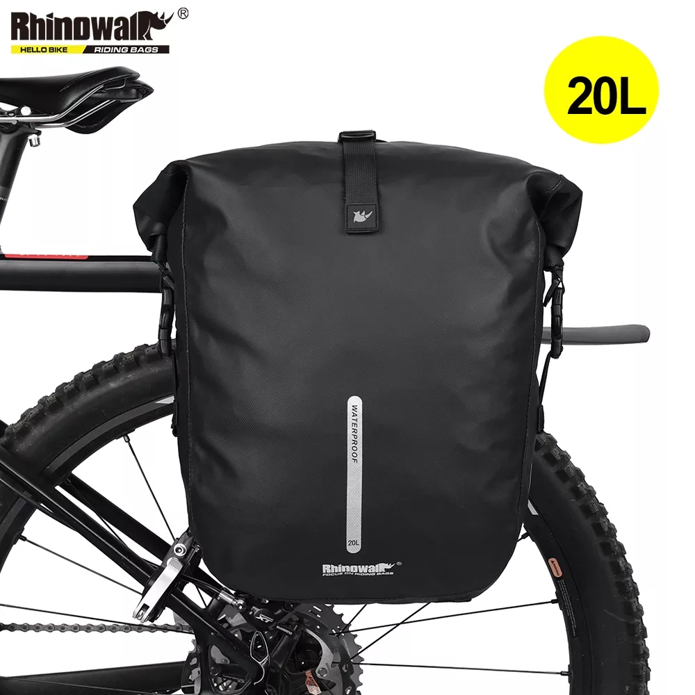Cycling Journey - Rhinowalk Wasserdichte Fahrrad Pannier Rucksack 20L