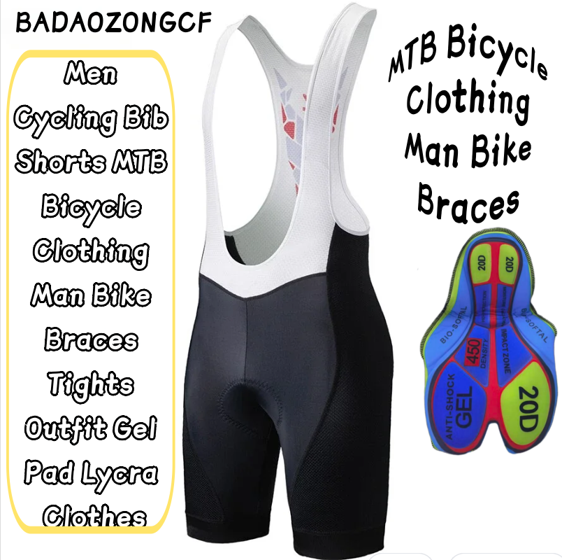 Cycling Shorts For Commute - Atmungsaktive, schnelltrocknende Kompressions-Mountainbike-Shorts für Herren, bequeme