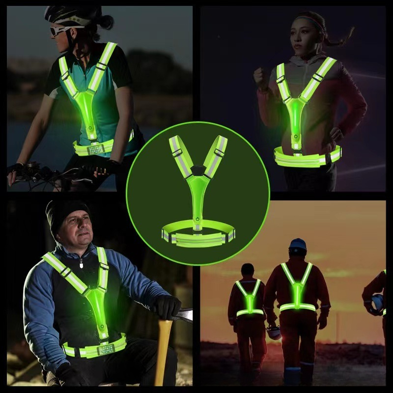 LED-Leuchtweste, reflektierend – Reflective Vest Cycling Bewertung und Preis