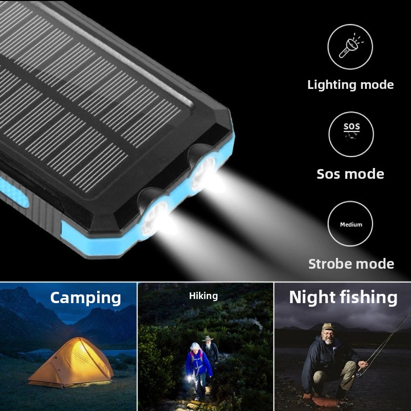 Solar-Powerbank Wasserdichtes  – Usb Charger Dynamo Bewertung und Preis