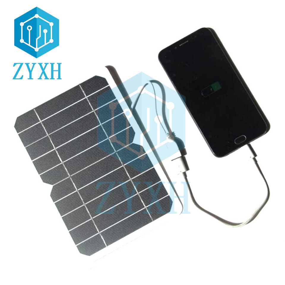 5W 5V 0-1A Solar Panel USB Por – Usb Charger Dynamo Bewertung und Preis