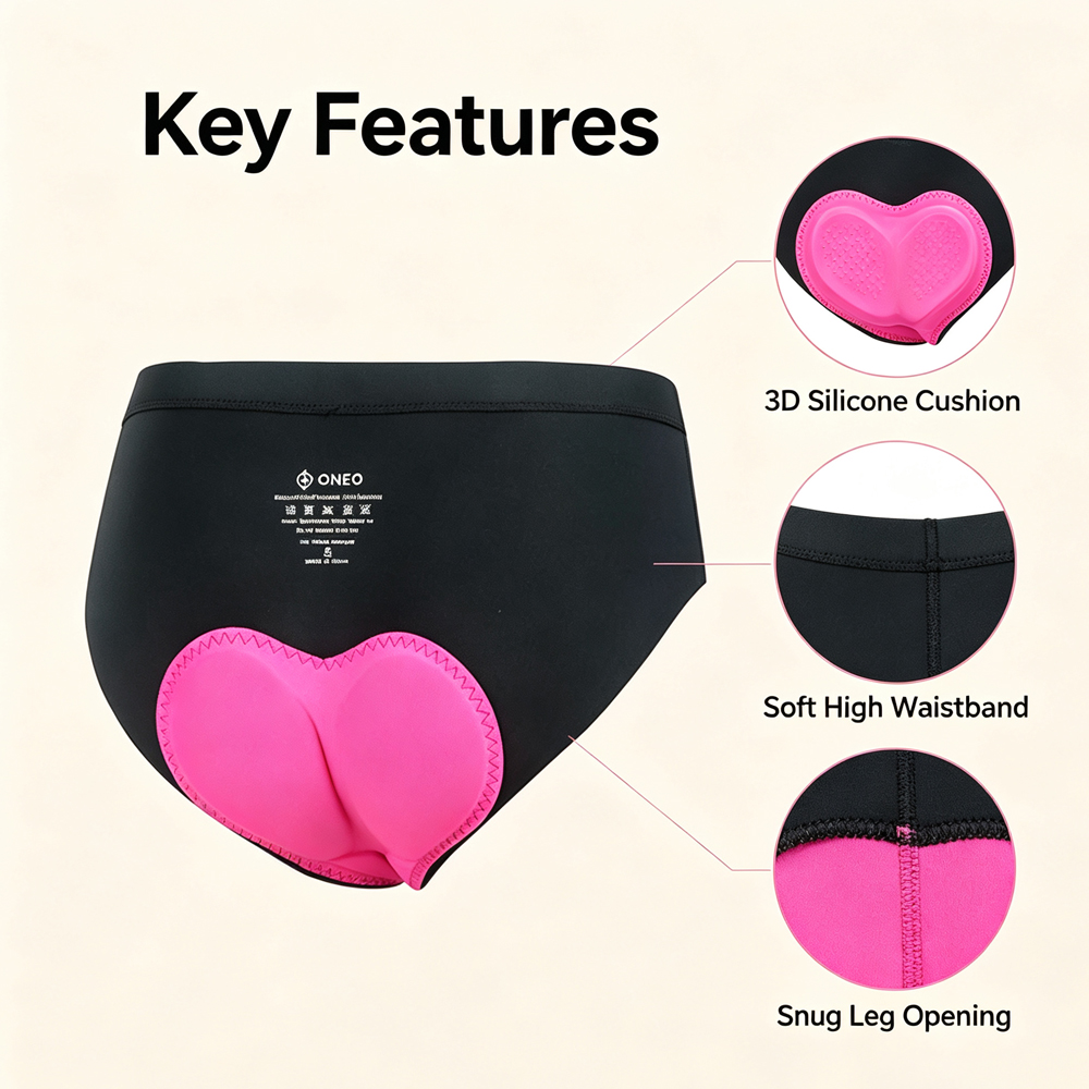 4D-gepolsterte Damen-Fahrradun – Cycling Shorts For Commute Bewertung und Preis