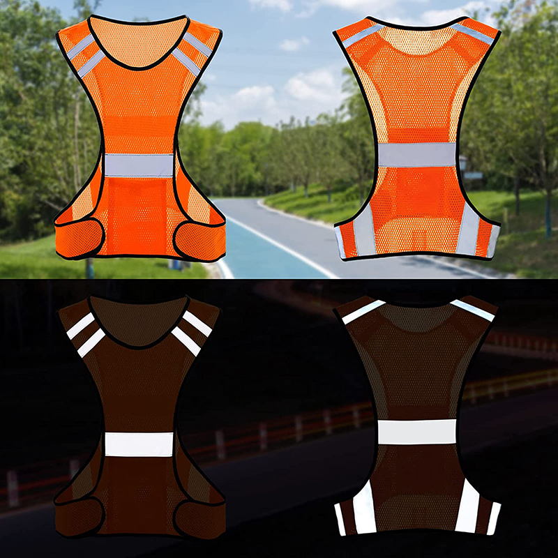 Sichtbare fluoreszierende Netz – Reflective Vest Cycling Bewertung und Preis